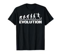 Camiseta de fútbol evolución, divertida camiseta de regalo de ciencia evolutiva Camiseta