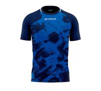 Camiseta De Fútbol Givova Art - Camiseta Givova Art Azul Royal. MKP