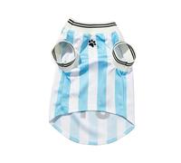 Camiseta De Fútbol para Perros - Ropa Deportiva Sin Mangas De Malla Transpirable, atuendou De Día De Partido para Perros Fans del Fútbol, Regalo para Amantes De Las Mascotas