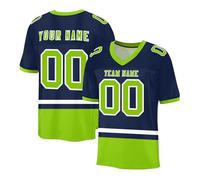 Camiseta de fútbol personalizada con el nombre del equipo, número de equipo personalizado, para práctica, para niños, hombres, jóvenes y mujeres, 5, S