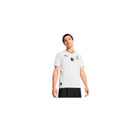 Camiseta de fútbol puma ghana home jersey repl, blanco hombre S