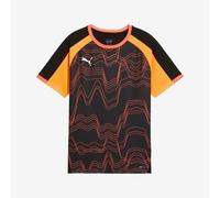 PUMA individualLIGA Graphic Jersey jr, Camisetas Niños, PUMA Black-Glowing Red,