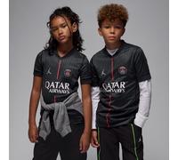 Camiseta de fútbol Replica Jordan de la cuarta equipación Stadium París Saint-Germain 2025/26 Dri-FIT - Niño/a - Negro M