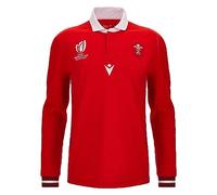 Camiseta de Gales Rugby WRU World Cup Rugby - Rojo - Hombre, rojo, 3XL