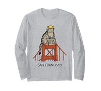 Camiseta De Gato De San Francisco, Libros De Lectura del Manga Larga