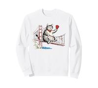 Camiseta De Gato De San Francisco, Libros De Lectura del Sudadera