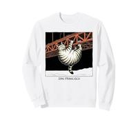 Camiseta De Gato De San Francisco, Libros De Lectura del Sudadera