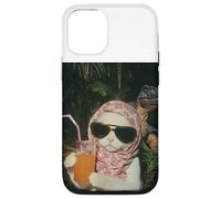 Camiseta de Gato Just a Chill Girl, Camiseta de Gato y Dinosaurio Carcasa para iPhone 12/12 Pro