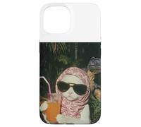 Camiseta de Gato Just a Chill Girl, Camiseta de Gato y Dinosaurio Carcasa para iPhone 15