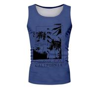 Camiseta de gimnasio para hombre, informal, transpirable, talla grande, camiseta de tirantes para hombre, camiseta de tirantes, camiseta de entrenamiento, camiseta interior para deportes de fuerza