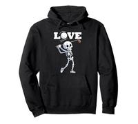 Camiseta de Golf Love Ball Heartbeat para golfistas apasionados Sudadera con Capucha