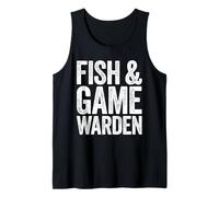 Camiseta de guardián de Peces y Caza para Adultos, niños, Hombres, Mujeres, Disfraz de cárcel Camiseta sin Mangas