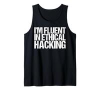 Camiseta de hackeo ético con fluidez para un Hacker ético Camiseta sin Mangas
