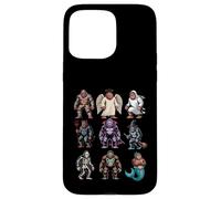 Camiseta de Halloween Bigfoot - Grupo de Disfraces de Sasquatch Cryptid Carcasa para iPhone 15 Pro MAX