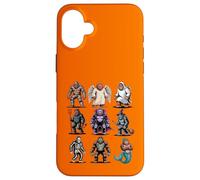 Camiseta de Halloween Bigfoot - Grupo de Disfraces de Sasquatch Cryptid Carcasa para iPhone 16 Plus