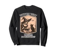 Camiseta de Halloween para Amantes de los Libros Witch Way to The Bookstore Sudadera