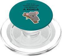 Camiseta de Halloween This is My Human Costume I'm Really a Koala PopSockets PopGrip para MagSafe