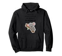 Camiseta de Halloween This is My Human Costume I'm Really a Koala Sudadera con Capucha