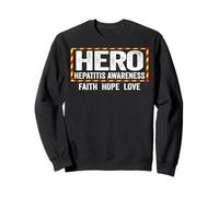 Camiseta de Héroe de Concientización sobre Hepatitis - Conciencia sobre Hepatitis Sudadera