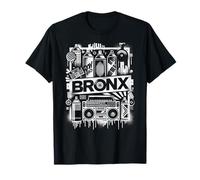 Camiseta de hip hop | Bronx NY | Camiseta gráfica | XS - 6XL + gráfico Camiseta