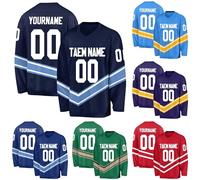 Camiseta de hockey personalizada, personaliza tu camiseta de hockey con tu nombre/equipo/número, Talla única