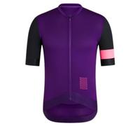 Camiseta de hombre 2026 para hombre, deporte de verano, ciclismo, competición, manga corta, transpirable, camiseta monocolor, básica, blusa blanca, morado, XXL