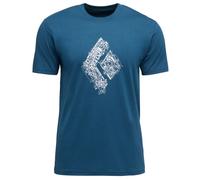 Camiseta de hombre Black Diamond M Engineered Diamond Ss Tee Talla: M / Color: azul
