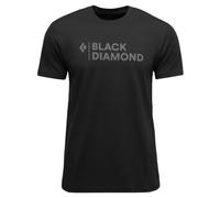 Camiseta de hombre Black Diamond M Mini Stacked Ss Tee Talla: L / Color: negro