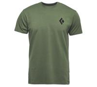 BLACK DIAMOND Equipment For Alpinist Ss Tee - Hombre - Verde - talla XL- modelo 2025