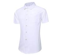 Camiseta De Hombre Camiseta De Manga Corta para Hombre con Bolsillo Camisa con Estampado Floral para Camisa Lino Cuidado Elástica Tejida Manga Corta Adaptada Actividades Exteriores
