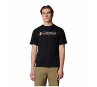 Camiseta de hombre Columbia CSC Basic Logo Tee Talla: XL / Color: negro/rojo