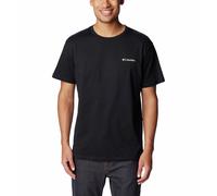 Camiseta Columbia CSC Basic Logo manga corta negro logo blanco - XXL