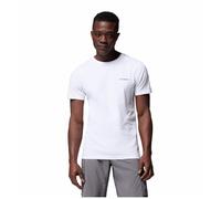 Camiseta de hombre Columbia Rapid Ridge™ Back Graphic Tee II Talla: XL / Color: blanco/voileta