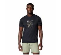 Camiseta de hombre Columbia Zero Rules™ Light Short sleeve Graphic Crew Talla: L / Color: negro/marrón