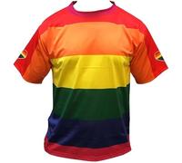 Camiseta de Hombre con Bandera: cómoda Camiseta de poliéster con Bandera Nacional Estampada. Camiseta de Orgullo Nacional para Hombre, Desfile del Orgullo, Festival o Verano Cotidiano.
