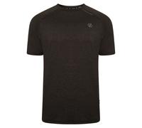 Dare2b Camiseta Persist Camiseta de Entrenamiento para Hombre GIM and Running Camiseta Q-WIC Plus Tejido Ligero con Repelente de olores y Detalles Reflectantes Estampados - Camiseta Deportiva