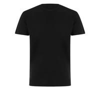 Camiseta de hombre de manga corta con cuello redondo - Camiseta deportiva para hombre, algodón, camisetas de color sólido, camiseta de moda, tops versátiles, transpirables, tops grandes, cómodas, tops