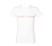 Camiseta de hombre EMPORIO ARMANI camisa de algodón elástico de media manga con