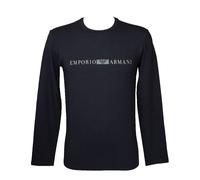 Camiseta de hombre EMPORIO ARMANI camisa de manga larga con cuello redondo y log