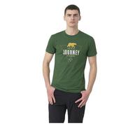 Camiseta de hombre Helikon-Tex T-Shirt (Journey to Perfection) Talla: L / Color: verde oscuro