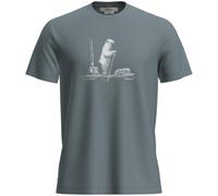 Camiseta de hombre Icebreaker M Mer 150 Tech Lite SS T Pol Paddle Talla: XL / Color: azul