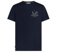 ICEBREAKER Merino 150 Tech Lite Ss Tee Peaceful Pass - Hombre - Azul - talla XL- modelo 2026