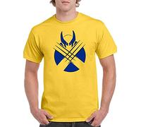 Camiseta de Hombre Lobezno X Men Wolverine Xavier Comic 013 XL