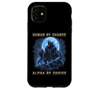 Camiseta de Hombre Lobo Alpha by Choice Horror Goth Graphic Meme Carcasa para iPhone 11