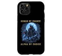 Camiseta de Hombre Lobo Alpha by Choice Horror Goth Graphic Meme Carcasa para iPhone 11 Pro