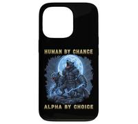 Camiseta de Hombre Lobo Alpha by Choice Horror Goth Graphic Meme Carcasa para iPhone 13 Pro