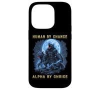 Camiseta de Hombre Lobo Alpha by Choice Horror Goth Graphic Meme Carcasa para iPhone 14 Pro