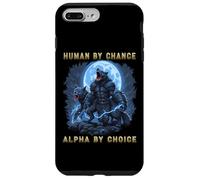 Camiseta de Hombre Lobo Alpha by Choice Horror Goth Graphic Meme Carcasa para iPhone 7 Plus/8 Plus