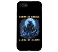 Camiseta de Hombre Lobo Alpha by Choice Horror Goth Graphic Meme Carcasa para iPhone SE (2020) / 7/8