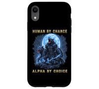 Camiseta de Hombre Lobo Alpha by Choice Horror Goth Graphic Meme Carcasa para iPhone XR